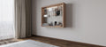 Illuminated shelving frame 50 mm