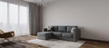 Sofa VIMLE 3-seater corner sofa without a berth, gray