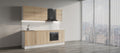 Kitchen Large Straight Transformer Kitchen