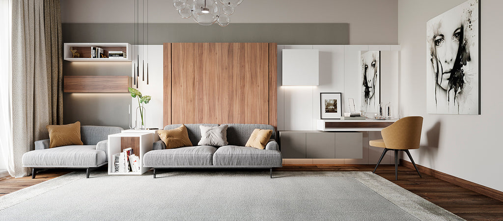 Convertible bed with sofa INTERIOR OPTION 1