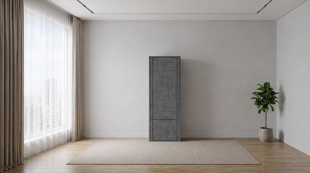 Cloakroom system is a closed five-section