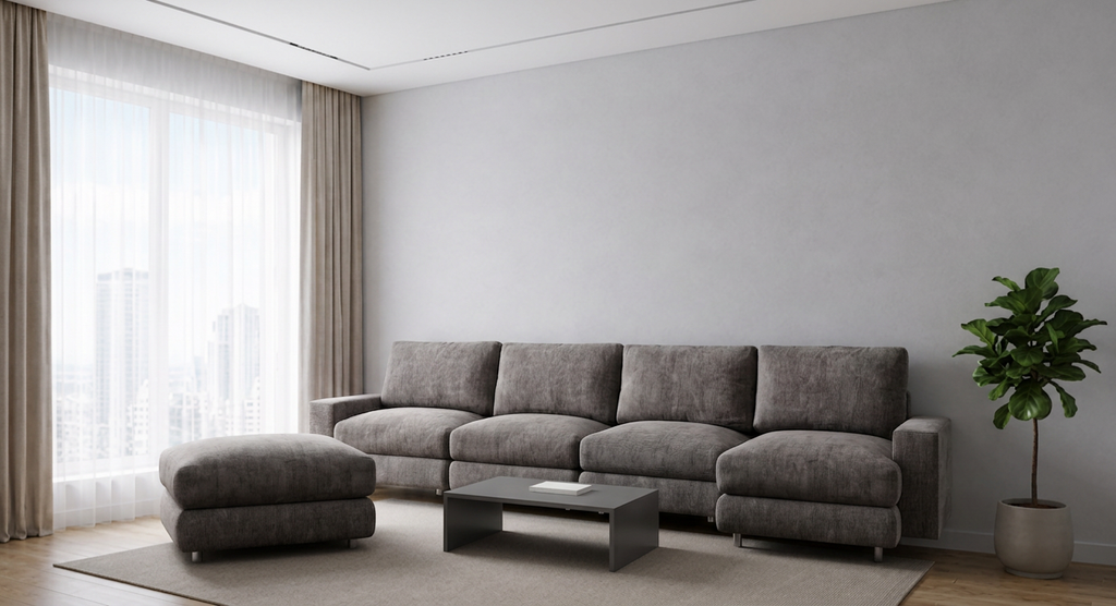 Sofa VIMLE 3-seater sofa without a bed beige
