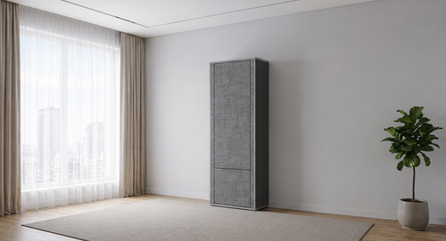 Cloakroom system is a closed five-section